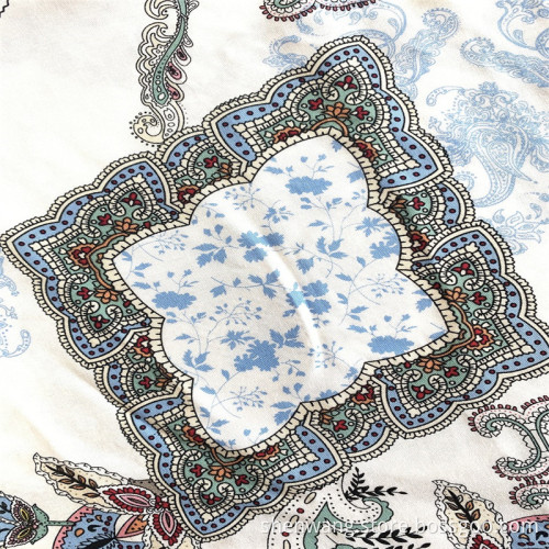 Wholesale 30s Challis Floral Print Rayon Woven Fabric